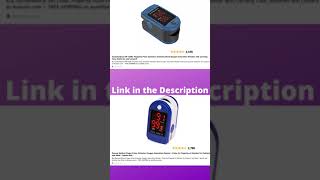 Fingertip Pulse Oximeter Blood Oxygen Saturation Monitor shorts youtubeshorts [upl. by Akehs]