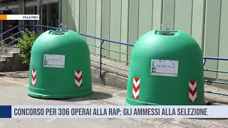 Palermo Concorso per 306 operai alla Rap gli ammessi alla selezione [upl. by Analos290]