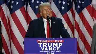 Full Trump victory speech [upl. by Onateag382]