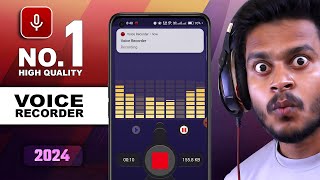 🎙️Best Voice Recorder for Android in 2024  Noise Cancellation  High Quality Voice Recording app [upl. by Maurie]