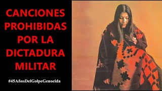 Canciones prohibidas por la dictadura l Mercedes Sosa [upl. by Helena]