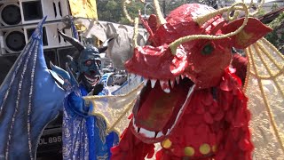 Traditional Dragon Festival In POS [upl. by Teresina]