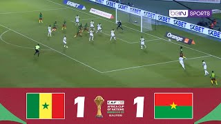 Sénégal contre Burkina Faso 11  Éliminatoires AFCON 2025  Résumé de Match [upl. by Acnaib]