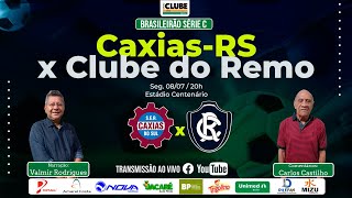 CAXIASRS 2X4 CLUBE DO REMO  12º RODADA  BRASILEIRÃO SÉRIE C  08072024 [upl. by Loni]