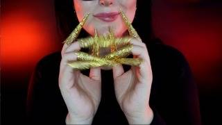 ASMR  Hand Movements  layered echoed Mouth Sounds [upl. by Odrick157]