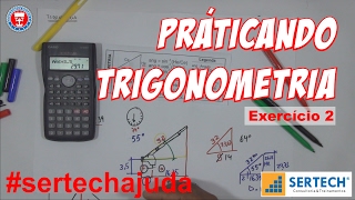 Trigonometria praticando – Definindo comprimento da lança do guindaste e folgas  sertechajuda [upl. by Fasta]