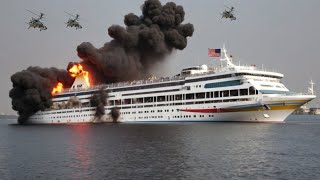 Today Iran and the Houthis attacked the largest US cruise ship in the Red Sea [upl. by Bricker]