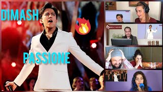 Vocal Coaches reacts to Dimash PASSIONE  Live [upl. by Orapma]