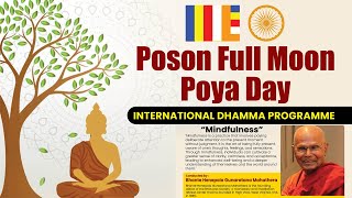 Poson Full Moon Poya Day  International Dhamma Programme 2023 [upl. by Godred]