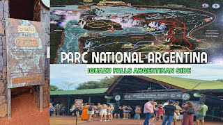 4K Walking in Parc National des Iguazu  Iguazu Falls Argentinian Side [upl. by Aserehs]