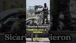 SICARIOS EMBOSCARON A MILITARES AL SUR DE CULIACÁN shorts mexico narcos culiacan [upl. by Othella]