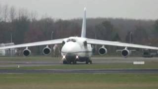 Brussels Airport Antonov 124 on 15 November 2008 [upl. by Tiffanle785]