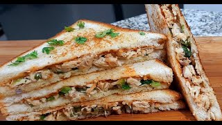 Muscle Building Chicken Sandwiches Recipe  Muscle Building Sandwich  Home Made Easy Recipe shorts [upl. by Matty]