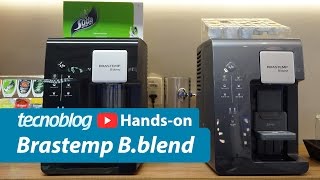 Brastemp Bblend máquina que faz qualquer bebida em cápsula  Handson Tecnoblog [upl. by Donetta547]