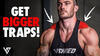 How To Get Bigger Traps My Favorite Exercise  V SHRED [upl. by Malissia90]