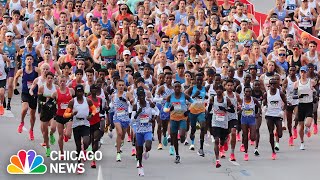 Chicago Marathon 2024 FULL COVERAGE  FINISH LINE CAM [upl. by Cutter]