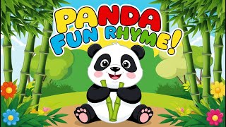 panda song  animal song for kids  nursery rhymes amp babies songs [upl. by Laddie]