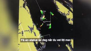 Fregatten Helge Ingstad kolliderer med tankskipet Sola lyd og radarlogg [upl. by Ary985]