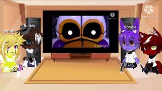 Fnaf 1 reacts to after hours  part 5 [upl. by Mira70]