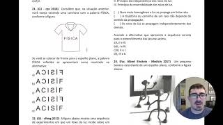 Dica de espelhos planos Como desenhar uma imagem “espelhada” na prova ENEM vestibular autoescola [upl. by Enoid]