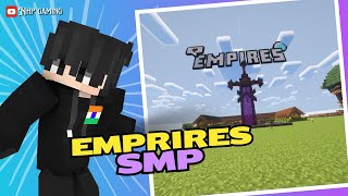 🔴EMPIRES SMP  Minecraft live  livestream gaming [upl. by Finer]