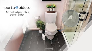 Now on Kickstarter The Traveler A Portable Travel Bidet [upl. by Garik]