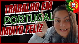 Consegui Trabalho aqui em Portugal  Vlog no mercado almoço delícia chocolate para as meninas [upl. by Wincer152]