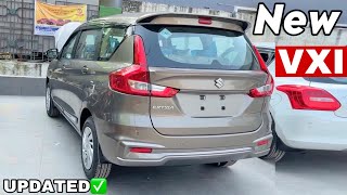 NEW ERTIGA VXI 2024 SECOND BASE MODEL ✅ MARUTI SUZUKI ERTIGA VXI 2024 Grey Review [upl. by Pietrek]