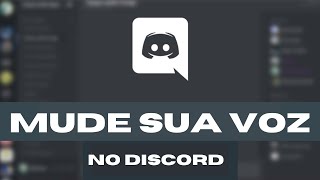 Como mudar sua voz no Discord  Melhor trocador de voz Discord [upl. by Hannavas]