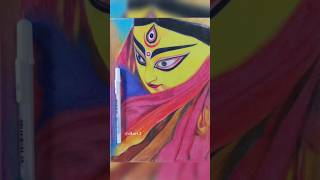 Jai Maa Durga 🚩✨ art shorts ytshorts navratri maadurga viral short artist [upl. by Ina353]