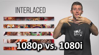 Interlaced vs Progressive Scan  1080i vs 1080p [upl. by Ahsym]