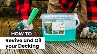 How To Restore and Oil Your Decking [upl. by Dempster]