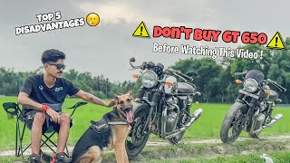 Continental GT 650 Advantage or Disadvantage  🤔  DN Vlog [upl. by Eolande875]