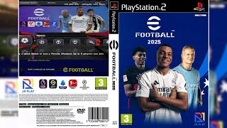 PES 2025 MOD PS2 ISO  Jrplay  PCSX2 [upl. by Yslek276]