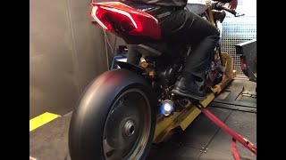 Ducati Panigale V4R Dyno run [upl. by Foss411]