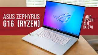 AMD Asus Zephyrus G16 InDepth Review and Guide  Ryzen AI 9 HX 370 [upl. by Sharp860]