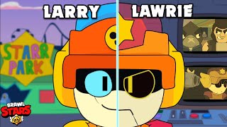 LARRY amp LAWRIE ORIGIN STORY Brawl Stars Animation [upl. by Eelan836]