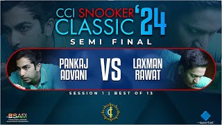 Pankaj Advani vs Laxman Rawat  Semi Final  Best of 13 [upl. by Kurt890]