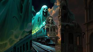 Ghost Train Trending Ai horrostatus huntedtrain aistatus train [upl. by Eiuqnom]