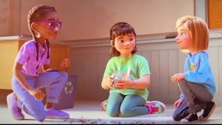 Inside out 2  Riley meets grace and bree  in hindi movie hindi scene [upl. by Adnarim]