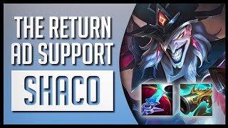 SHACO SUPPORT AD BUILD 1024  League of Legends [upl. by Ludlew]