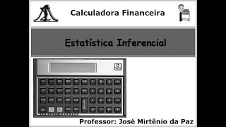 Correlação e Regressão Simples na Calculadora HP 12C [upl. by Monique]