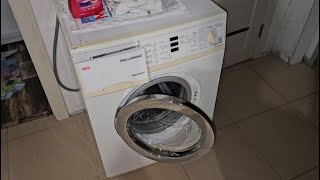 NEW WASHING MACHINE AEG ÖKO LAVAMAT 88840 UPDATE Review [upl. by Mose857]