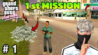 i am playing GTA vice city and complete first mission [upl. by Rufford]