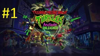 Teenage Mutant Ninja Turtles Mutants Unleashed CAPITULO 1 AUDIO LATINO [upl. by Douty979]