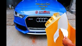 PEELABLE PAINT by AUTOMARC  INDIA 2018 [upl. by Hollyanne]