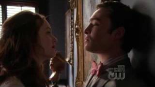 Chuck and Blair Kiss Scene in 2x19 [upl. by Moulden]