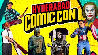 Comic Con Hyderabad 2024  Vlog  At Hitex Exhibition Centre  Highlights  Aare Priya [upl. by Atsirc]