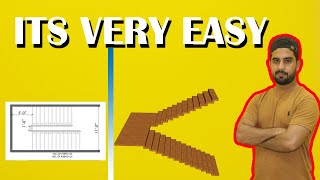 How To Model Doglegged Stairs In Sketchup  Easy And Fast Method [upl. by Cecile975]