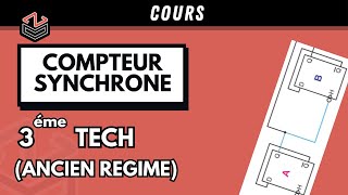 ÉLECTRIQUE⚡ Part 1  Cours Compteur Synchrone [upl. by Kellby]